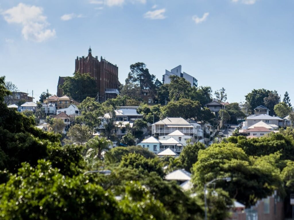 A photo of Paddington, Brisbane.